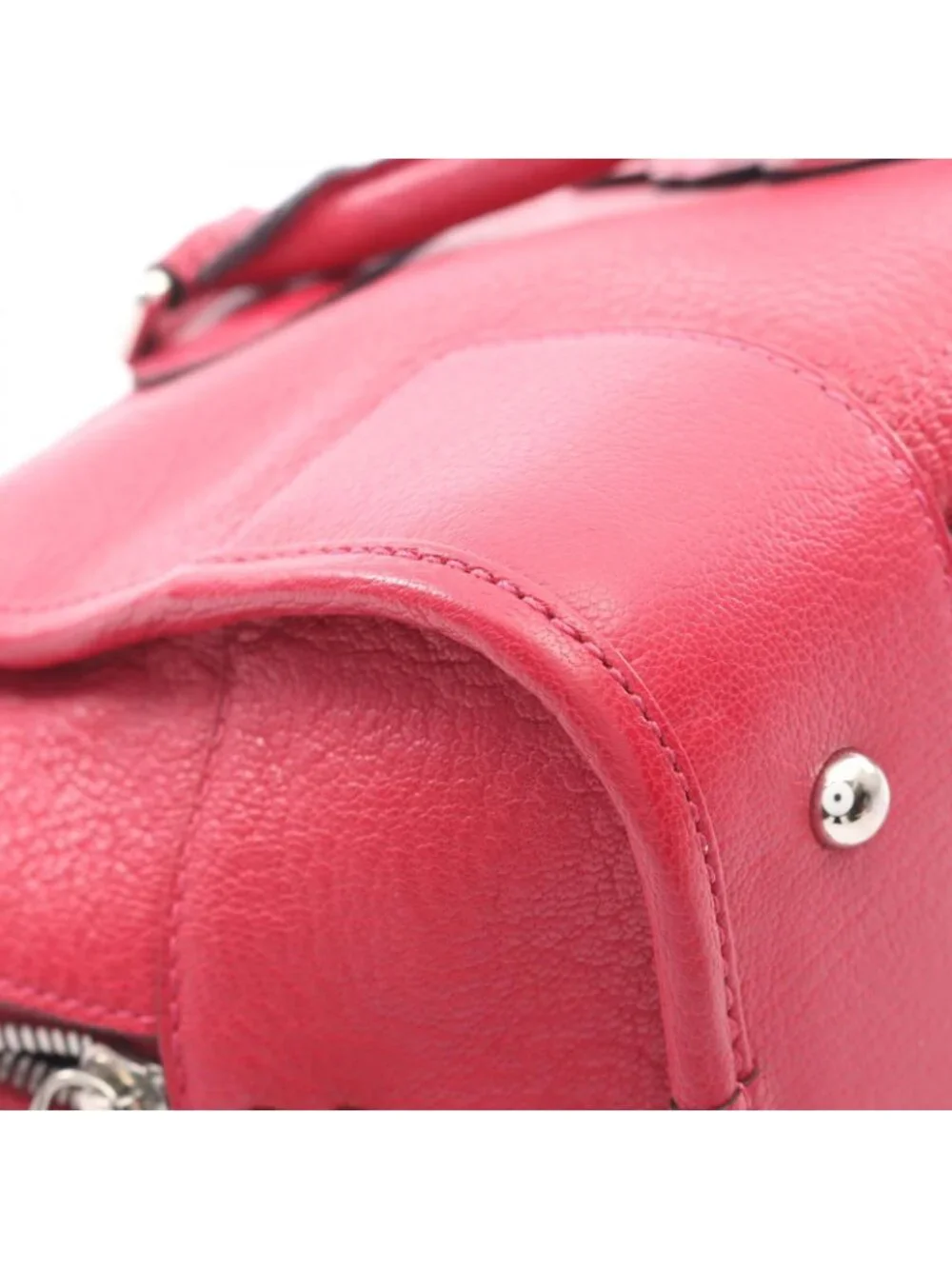 Loewe Handbag Amazona 28 Vivid Pink Leather